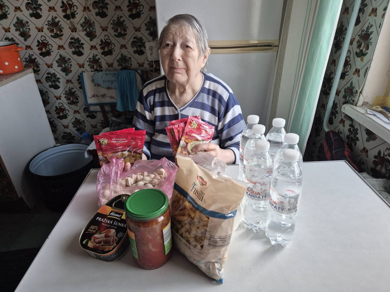 Продуктові набори родинам ЗСУ відділення соціальної допомоги вдома