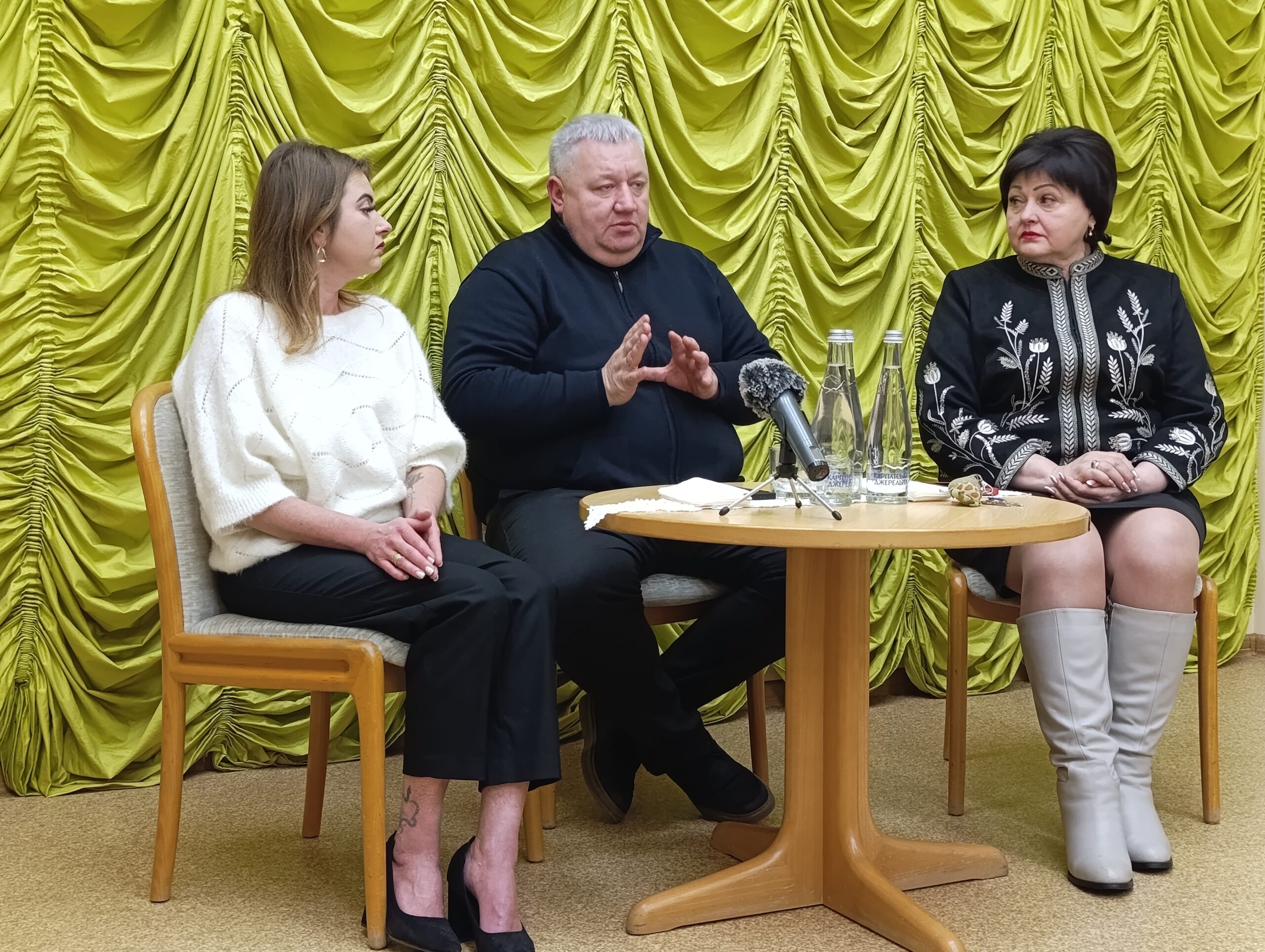 Робоча нарада для працівників установи за участю секретаря Білоцерківської міської ради Володимира Вовкотруба