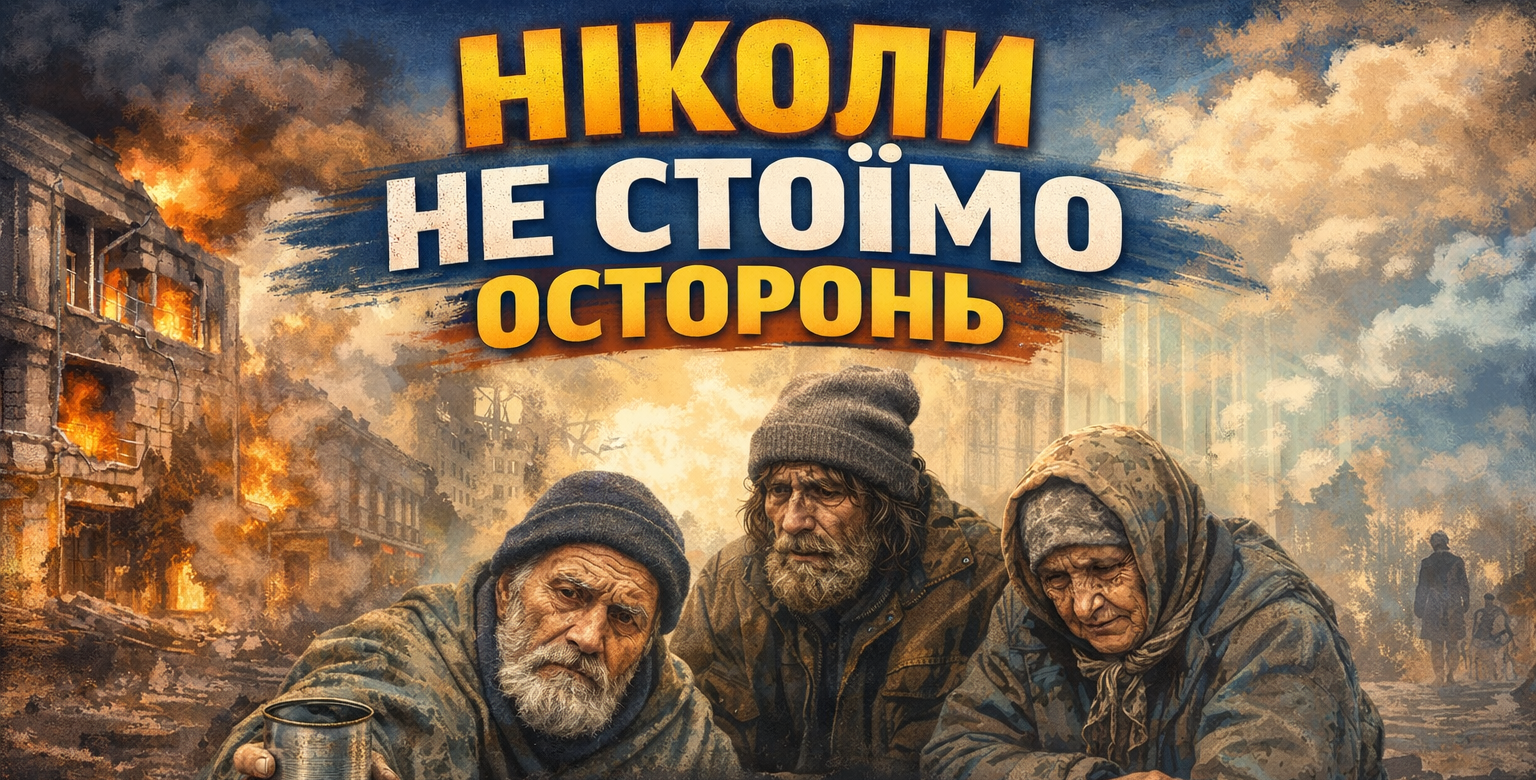 Ніколи не стоїмо осторонь людських проблем