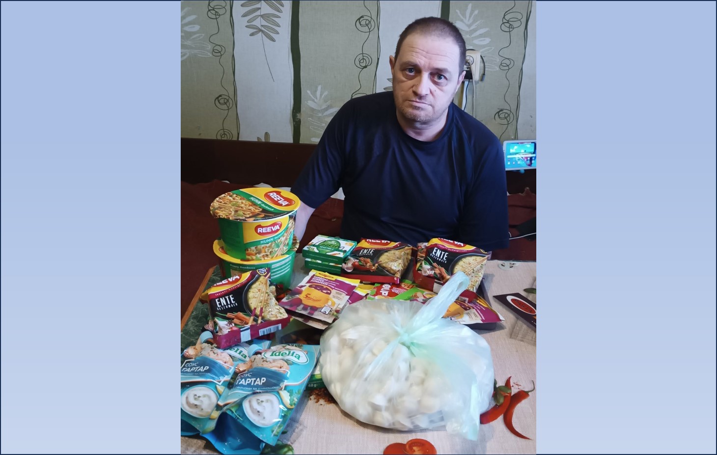 Допомога у вигляді продуктових наборів