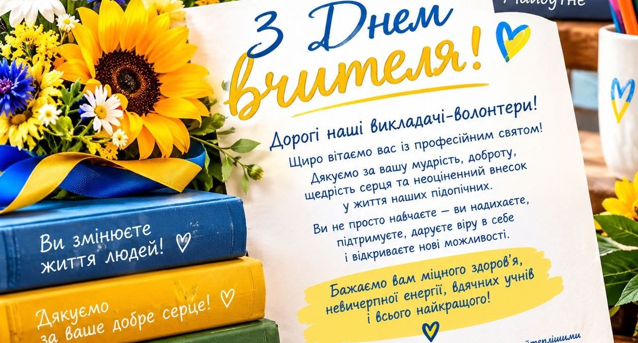 З Днем учителя!